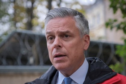 Ex-U.S. envoy Huntsman urges rethink of Russia sanctions in WSJ op-ed