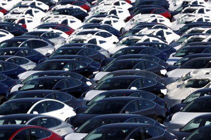 Tesla shares soar 21% as surprise profit answers skeptics