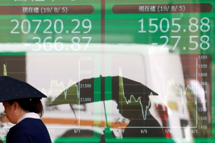 Asian stocks retreat as China's growth slowdown deepens