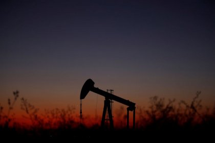 Oil gains on U.S. crude stocks fall, OPEC comments on slower U.S. shale growth