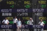 Shares grind towards record high as China trims key rate