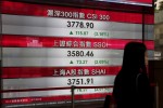 Índices da China interrompem 6 semanas de ganhos