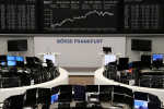 European shares rise on recovery hopes, Bayer jumps