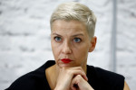 Belarusian protest leader ripped up passport to avoid expulsion, allies say