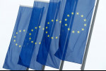 Euro zone GDP revised up, but still a record drop
