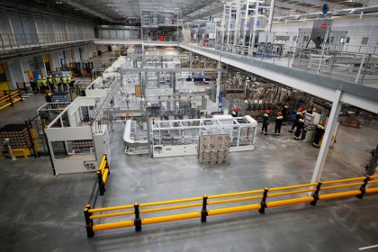 Industrieproduktion im Euroraum zieht im Juli leicht an