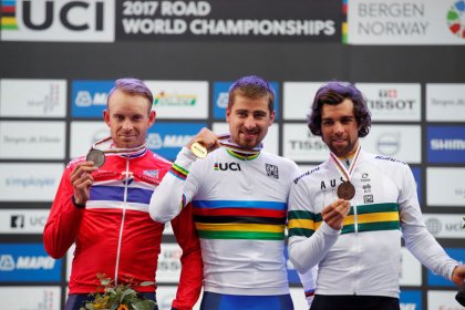 Cycling: Perfect timing for Sagan as Slovakian takes third straight title