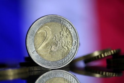 Euro zone inflation slows more than expected in Feb on cheaper food