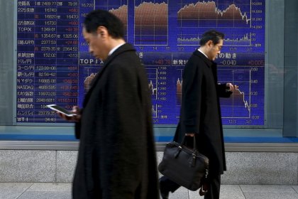 Asian stocks up on hopes trade tensions may ease, Trump comments weigh on dollar