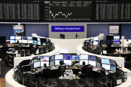 Oil seeks floor, stocks tumble, sterling braces for wild swings