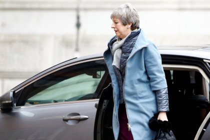 Returning to London, Britain's May faces mammoth task to change minds on Brexit