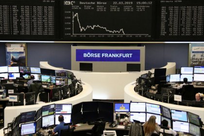 Positive German data tempers equity selloff, lifts bond yields