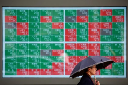 Asian shares at four-month low on deepening U.S.-China trade war