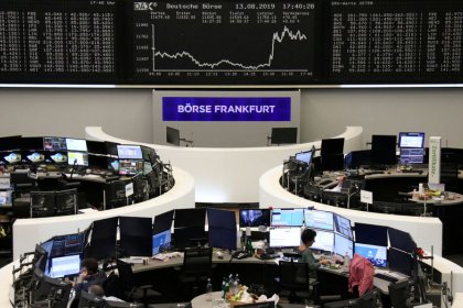 Global stocks, oil plunge on growing signs of global slowdown