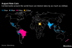 Central Banks Race to Bottom With Big August Rate Cuts