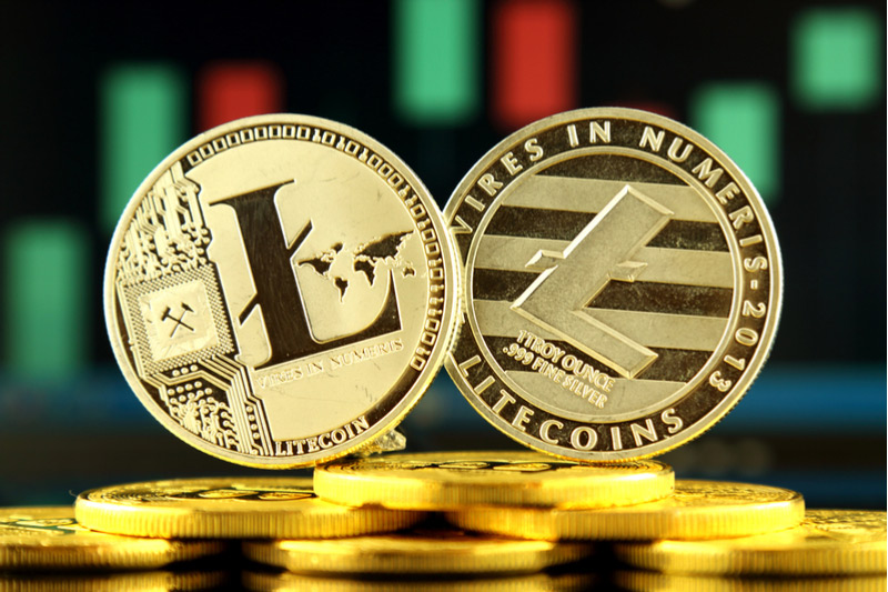 Litecoin drops 17% en route