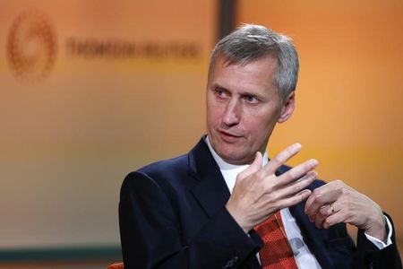 © Reuters. Martin Wheatley, managing director of Britain's Financial Services Authority and CEO designate of the new Financial Conduct Authority, speaks at a Thomson Reuters Newsmaker event, in east London