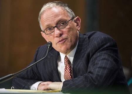 © Reuters. Hochberg, chairman and president of the Export-Import Bank of the United States, testifies before a Senate Banking, Housing and Urban Affairs Committee hearing in Washington