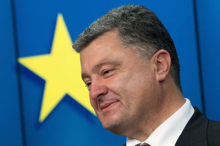 © Reuters. Президент Украины Петр Порошенко 