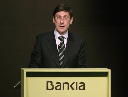 © Reuters. Bankia vende participaciones hoteleras y sanitarias por 32 mlns de euros