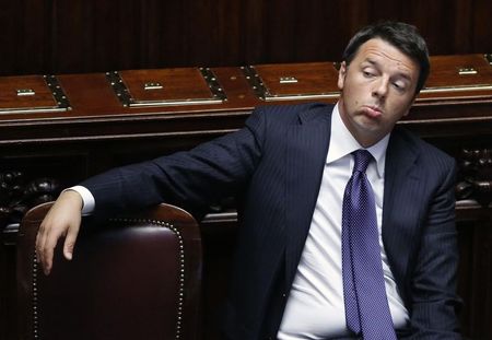 © Reuters. Il presidente del Consiglio Matteo Renzi