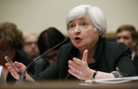 © Reuters. Chair do Federal Reserve, Janet Yellen, em comissão do Congresso dos EUA