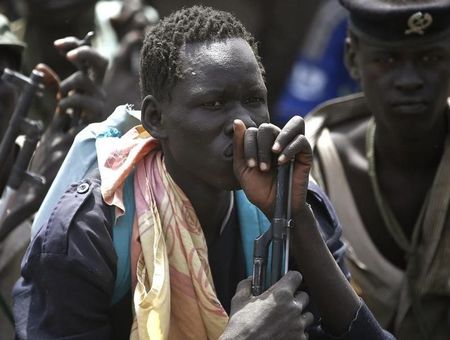 © Reuters. مجلس الأمن الدولي يهدد بفرض عقوبات على جنوب السودان