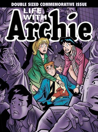 © Reuters. The cover of an issue of "Life with Archie" is pictured in this undated image courtesy of Archie Comics Publications