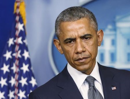 © Reuters. أوباما يتحدث إلى نتنياهو ويعبر عن قلقه لمقتل مدنيين في غزة