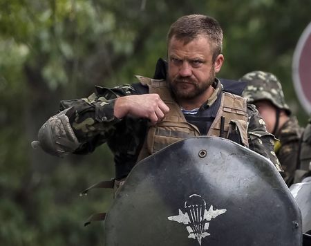 © Reuters. Украинский десантник 