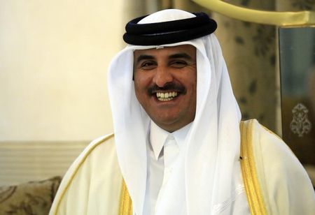 © Reuters. تلفزيون الجزيرة: أمير قطر يصل جدة للقاء العاهل السعودي