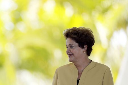 © Reuters. Dilma no Palácio da Alvorada