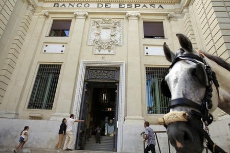 © Reuters. El Banco de España eleva sus proyecciones de crecimiento 