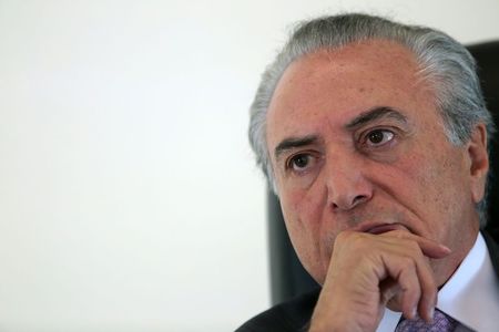 © Reuters. Vice-presidente Michel Temer, em  Brasilia