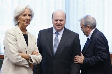 © Reuters. La eurozona podría tratar el repago adelantado al FMI del rescate irlandés
