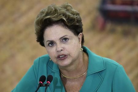 © Reuters. Dilma Rousseff durante evento no Palácio do Planalto