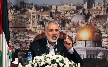 © Reuters. Líder do Hamas, Ismail Haniyeh