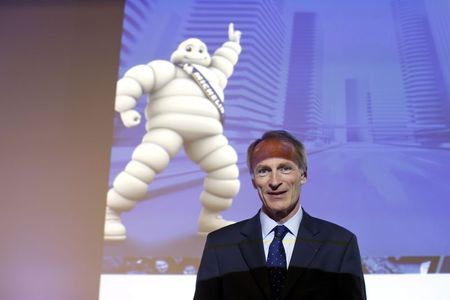 © Reuters. MICHELIN CONFIRME SES OBJECTIFS ANNUELS