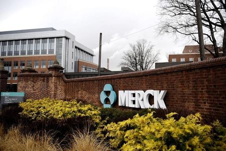 © Reuters. A view of the Merck & Co. campus in Linden, New Jersey