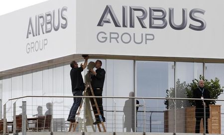 © Reuters. AIRBUS, L'UNE DES VALEURS À SUIVRE À LA BOURSE DE PARIS