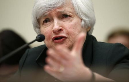 © Reuters. Chair do Fed, Janet Yellen, em comissão do Congresso dos EUA