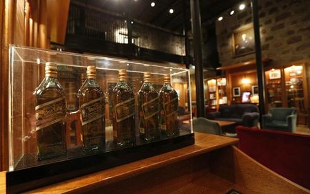 © Reuters. Музей при заводе Diageo в Шотландии