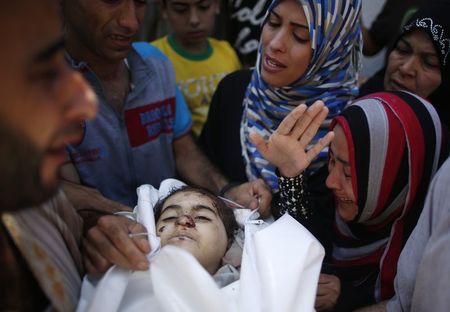 © Reuters. البنتاجون:الخسائر بين المدنيين في غزة "مرتفعة للغاية"