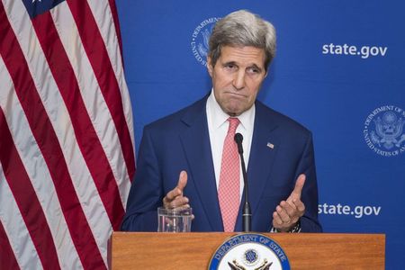 © Reuters. Kerry anuncia cessar-fogo de 72 horas em Gaza