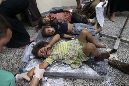 © Reuters. الأمم المتحدة تحث الفلطسينيين على الالتزام بوقف اطلاق النار