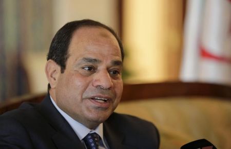 © Reuters. السيسي: المبادرة المصرية "فرصة حقيقية" لايجاد حل للأزمة في غزة