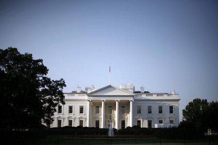 © Reuters. Vista parcial da Casa Branca, em Washington