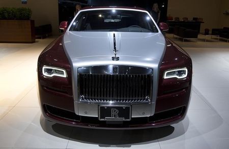 © Reuters. The Rolls Royce Ghost II is pictured at media event at the Jacob Javits Convention Center during the New York International Auto Show