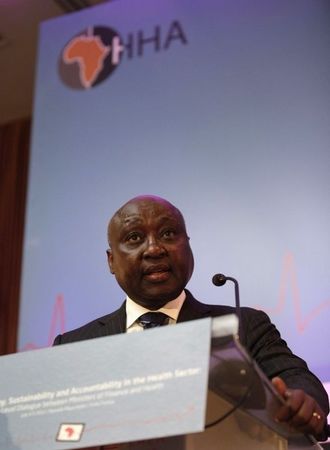 © Reuters. Presidente do Banco Africano de Desenvolvimento, Donald Kaberuka