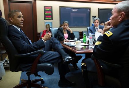 © Reuters. البيت الابيض: اوباما سيدلي ببيان بشان العراق الساعة 2130 بتوقيت واشنطن